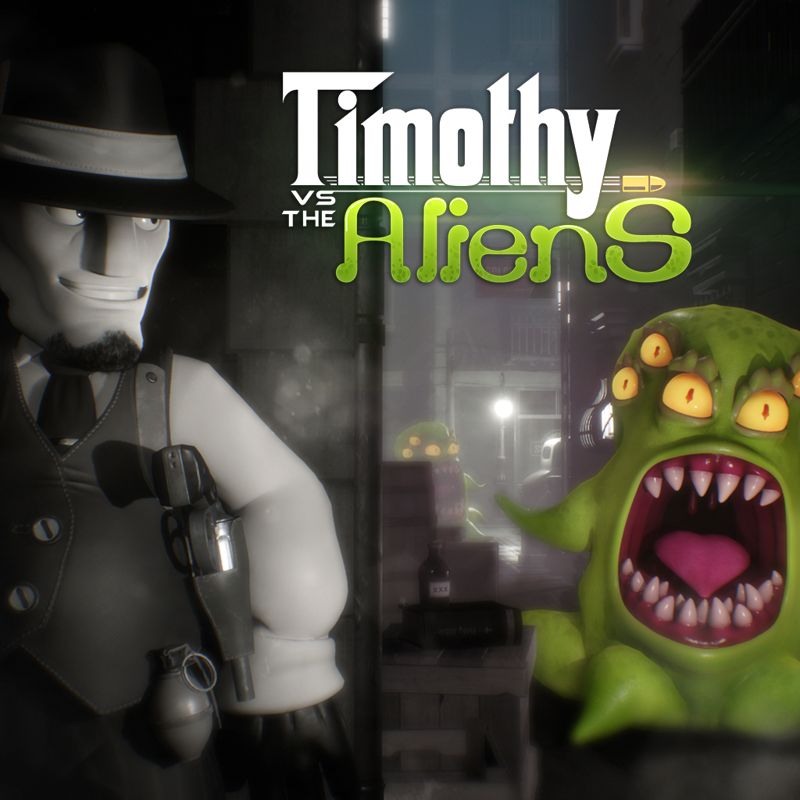 Timothy VS The Aliens box art for Playstation 4